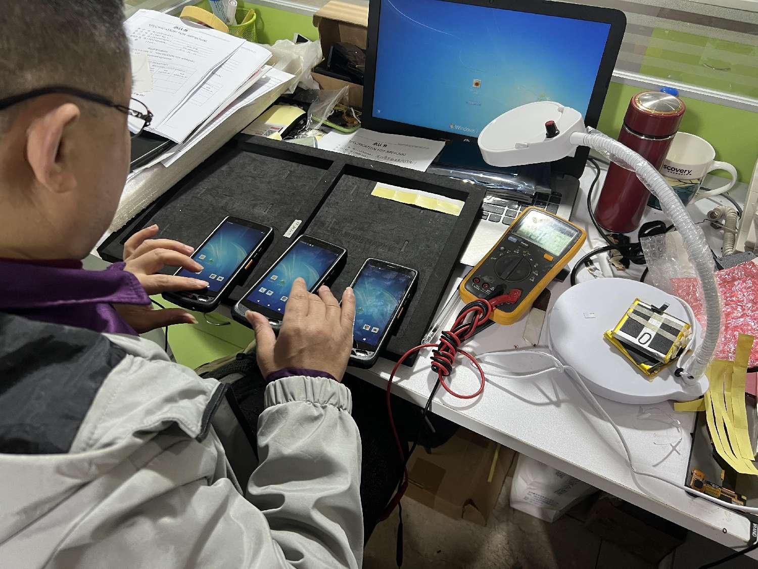 Device quality testing